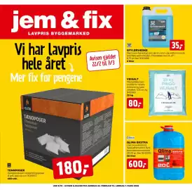 Jem & fix kundeavis Side 1