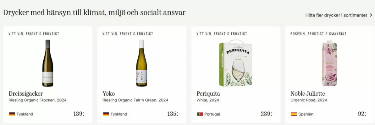 Systembolaget reklamblad (giltig till och med 31-03)