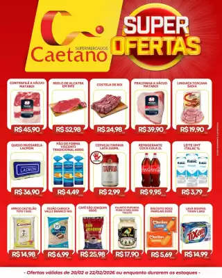 Catálogo Supermercados Caetano (válido até 22-02)