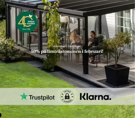 Willab Garden reklamblad (giltig till och med 28-02)