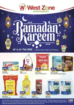 West Zone Supermarket catalogue (valid until 22-02)