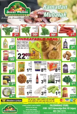 Sabzi Mandi Supermarket flyer (valid until 25-02)
