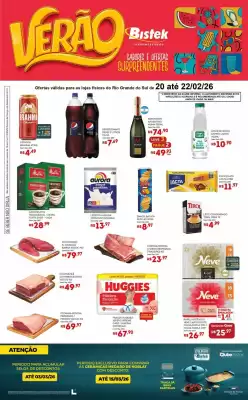 Encarte Bistek Supermercados (válido até 22-02)