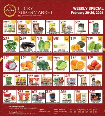 Lucky Supermarket flyer (valid until 12-03)