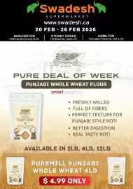 Swadesh Supermarket flyer week 8 Page 1