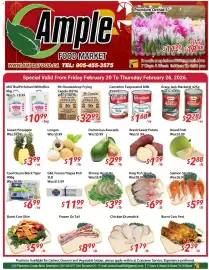 Ample Food Market flyer week 8 Page 1