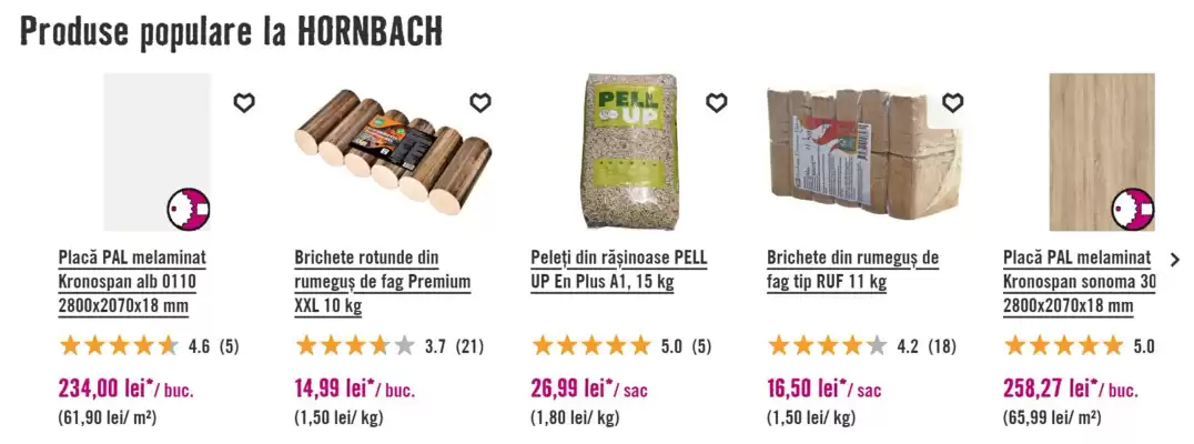 Magazine Hornbach (valid până la 28-02)