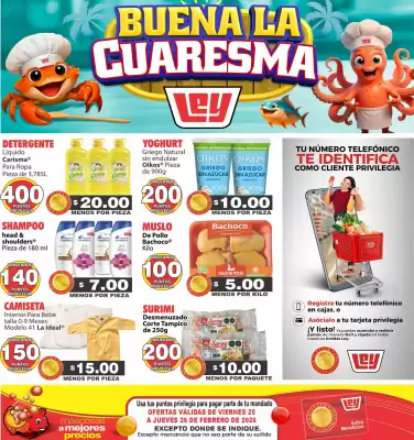 Folleto Casa Ley (válido hasta 26-02)