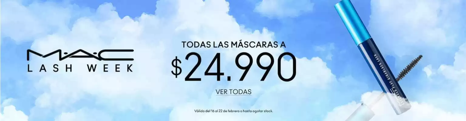 Catálogo MAC Cosmetics (válido hasta 22-02)