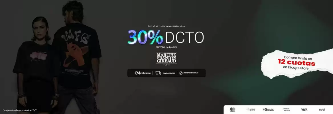 Catálogo Escape (válido hasta 22-02)