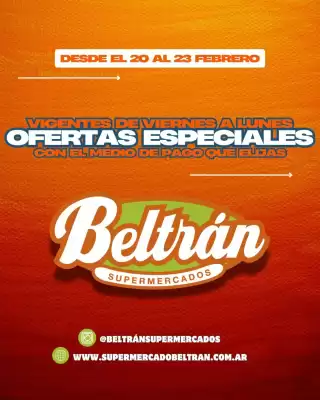 Catálogo Beltrán Supermercados (válido hasta 23-02)