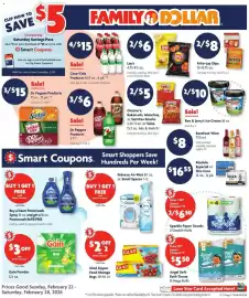 Family Dollar weekly ad week 9 Page 1