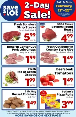 Save a Lot weekly ad (valid until 22-02)