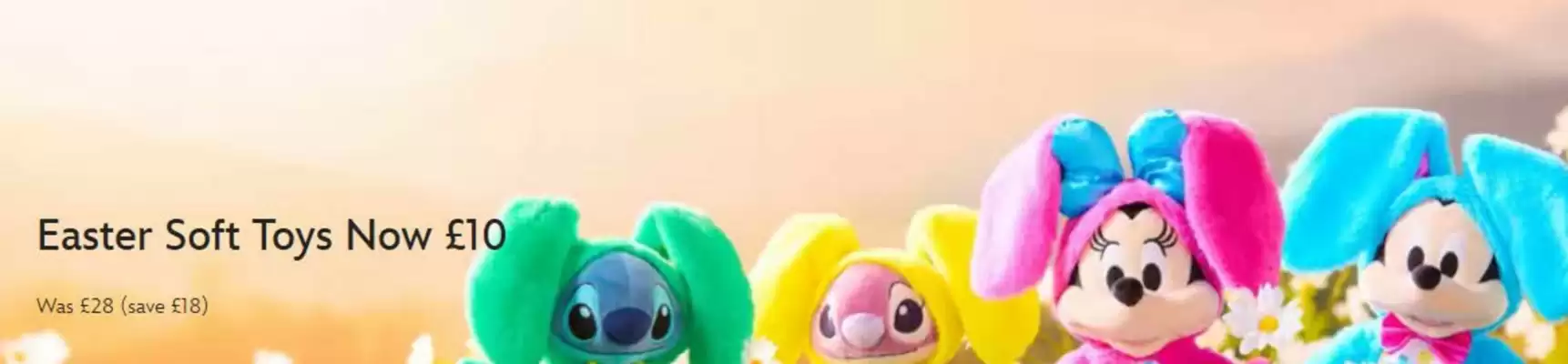 Disney Store leaflet (valid until 9-03)