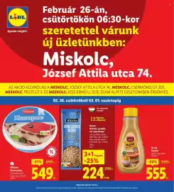 Lidl akciós újság Oldal 1