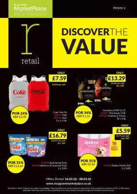 Musgrave MarketPlace leaflet (valid until 8-03)
