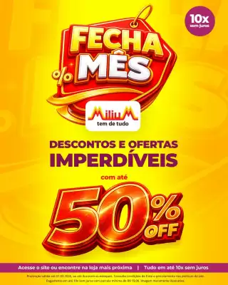 Catálogo Milium (válido até 1-03)