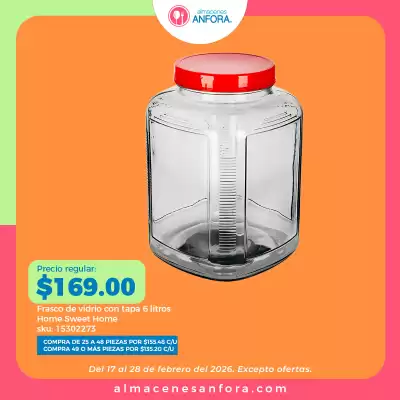 Catálogo Almacenes Anfora (válido hasta 28-02)