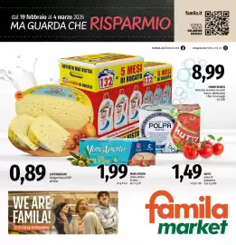 Volantino Famila Market Pagina 1