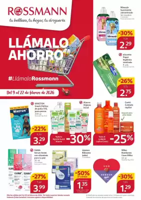 Folleto Rossmann (válido hasta el 22-02)
