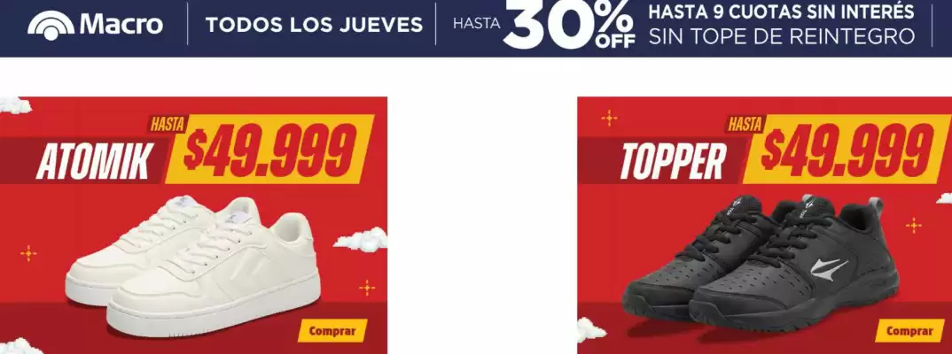 Catálogo Open Sports (válido hasta 8-03)