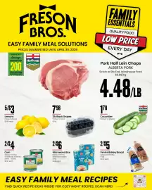 Freson Bros flyer Page 1