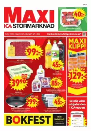 ICA Maxi reklamblad vecka 9 Sida 1