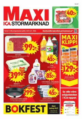 ICA Maxi reklamblad (giltig till och med 1-03)