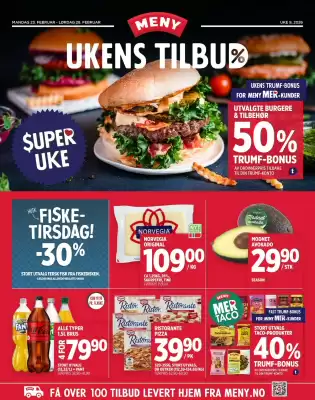 Meny kundeavis (gyldig til 28-02)