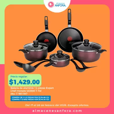 Catálogo Almacenes Anfora (válido hasta 28-02)