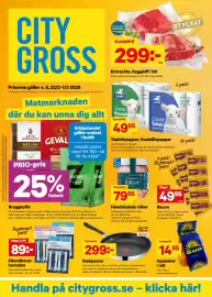 City Gross reklamblad vecka 9 Sida 1