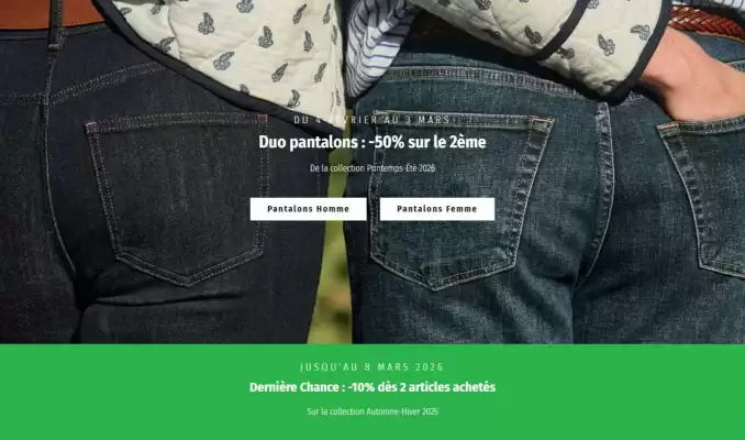 Catalogue Mise au Green (valable jusqu'au 3-03)