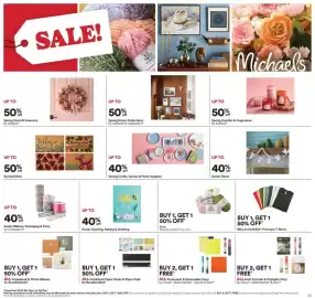 Michaels weekly ad week 9 Page 1
