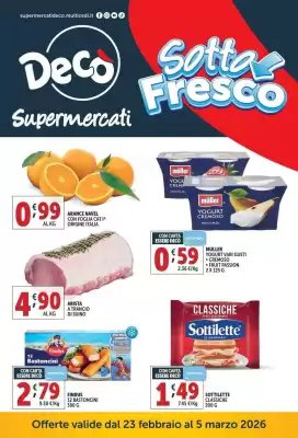 Volantino Deco Supermercati (valido fino al 5-03)