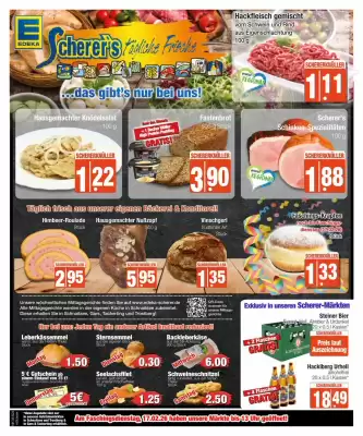 Edeka Scherer Prospekt (gültig bis 28-02)
