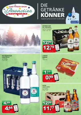 Getränkeparadies Gefromm Prospekt (gültig bis 28-02)
