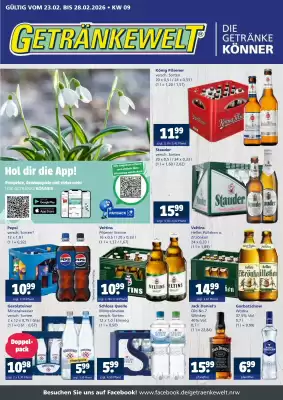 Getränkewelt Prospekt (gültig bis 28-02)