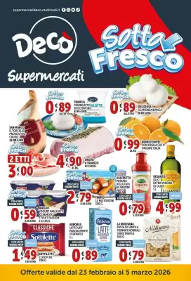 Volantino Deco Supermercati (valido fino al 5-03)
