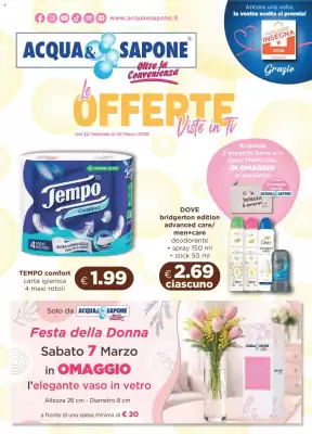 Volantino Acqua & Sapone (valido fino al 14-03)