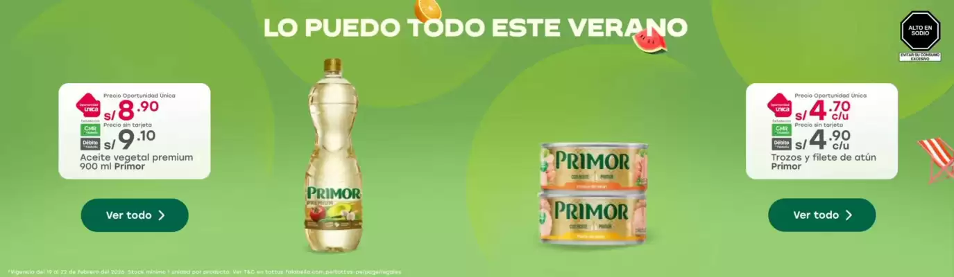 Catálogo Tottus (válido hasta 22-02)