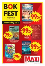 ICA Maxi reklamblad Sida 1