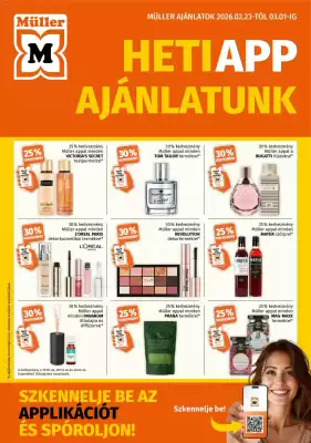 Müller akciós újság (érvényes eddig: 1-03)