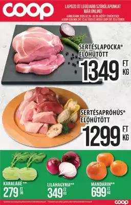 Coop akciós újság (érvényes eddig: 28-02)
