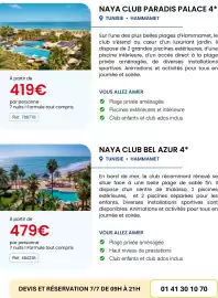 Catalogue Auchan Voyages page 7