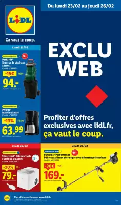 Catalogue Lidl (valable jusqu'au 26-02)