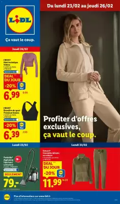 Catalogue Lidl (valable jusqu'au 26-02)