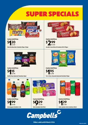 Campbells Wholesale catalogue (valid until 8-03)