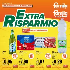Volantino Famila | Extra Risparmio Pagina 1