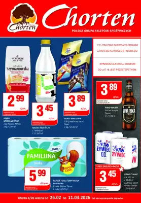 Chorten gazetka (ważność do 11-03)