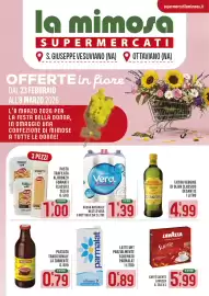 Volantino La Mimosa Supermercati Pagina 1